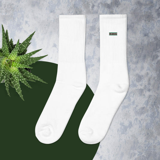 Embroidered socks